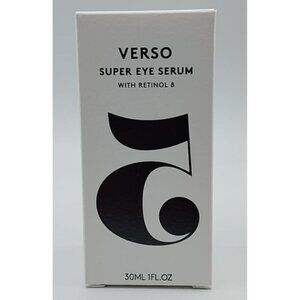 VERSO Skincare 5 Super Eye Serum w/ Retinol 8 New Full Size 1 oz/30m Retail $130